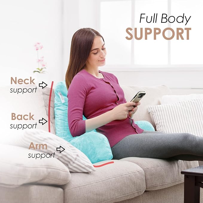 Nestl Reading Pillow with Shredded Memory Foam, Designed - Image 3