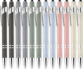 LINFANC 12 Pack Morandi Ballpoint Pen by LINFANC