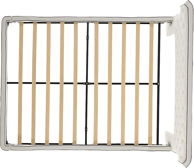 Christopher Knight Home Salus Linen Upholstered Queen Size Bed Frame - Image 7