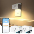 Linkind Matter Smart Plug with LED Night Light, Work with Alexa, Apple Home by Linkind