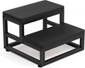 Two-Step Stool for Adults & Kids, Waterproof HDPE Bed Step by YM