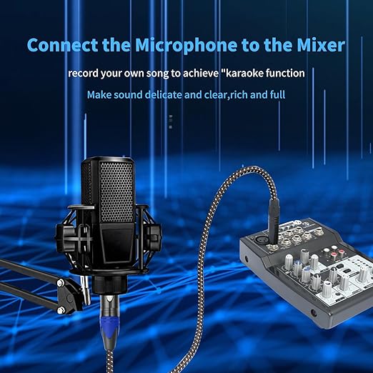 Smithok 1/4 to XLR Cable, Heavy Duty Nylon Braided, Balanced 1/4" TRS to 3pin - Image 3