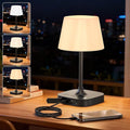 Outdoor Table Lamp - 8000mAh Cordless Rechargeable Battery by IMAGOA