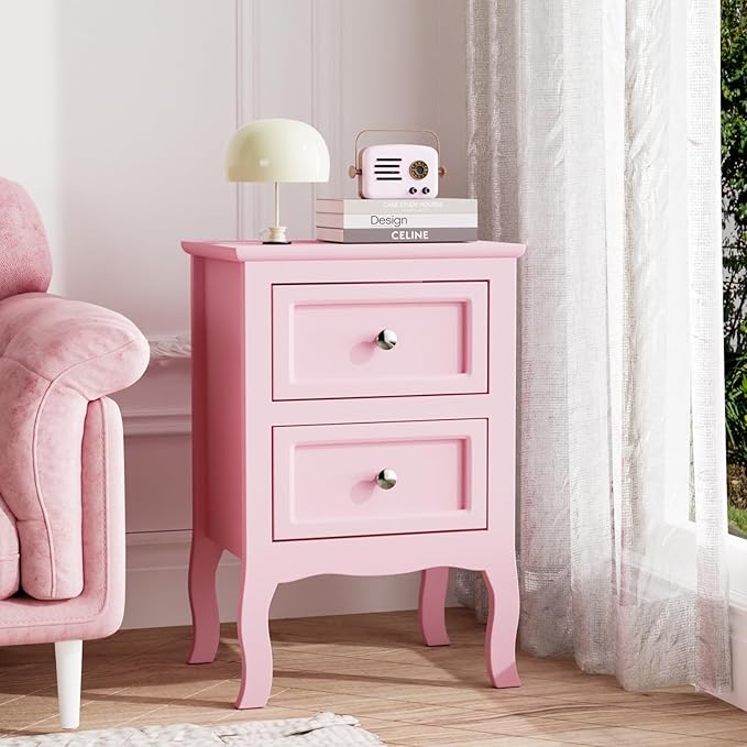 Bonnlo Nightstand Set of 2, Nightstands - Image 3