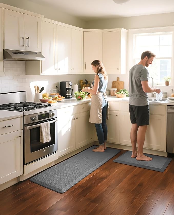 Ophanie Kitchen Mats for Floor, 3/4 Inch Thick Kitchen Rugs, Waterproof - Image 7