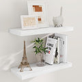 Fun Memories Floating Shelves for Wall, 24 x 9.3 Floating Shelf Wall-Mounted by FunMemories