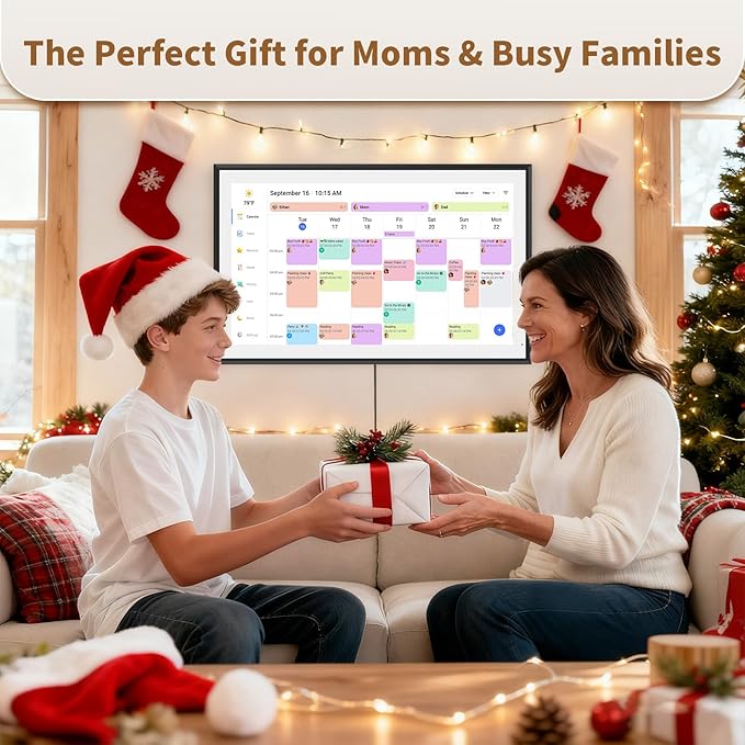 Canupdog 21.5 Inch Digital Calendar, WiFi Smart Electronic Calendar & Chore - Image 2