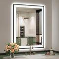 YEELAIT 28x36 Inch LED Bathroom Mirror by YEELAIT