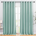 NICETOWN Room Darkening 118 inch Long Curtains, Grommet Thermal Drapes Weighted by NICETOWN