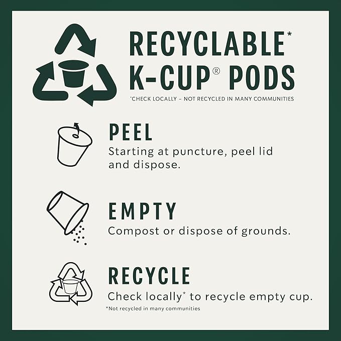 Starbucks K-Cup Coffee Pods, Flavored Hot or Iced Coffee, Crème Brûlée - Image 6