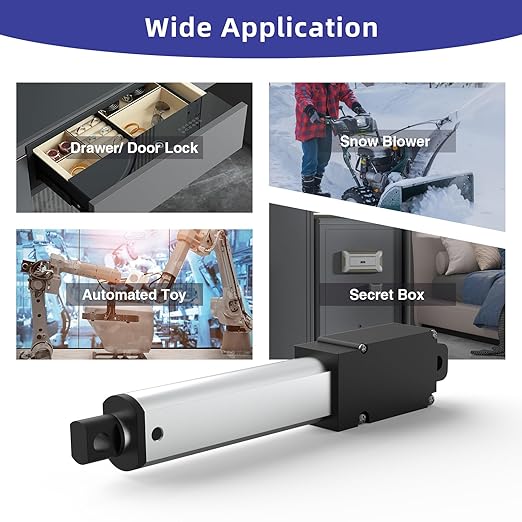 1 Inch 4.5lbs Mini Stroke 12V 4.5lbs Electric Linear Actuator 1.2"/sec Linear - Image 3