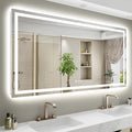 YEELAIT 68x40 Inch LED Bathroom Mirror by YEELAIT