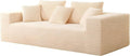 Boneless Cloud Couch Sofa, 3 Seater Deep Seat Modern Lounge Sleeper Couch by sonovafurn
