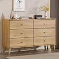6 Drawer Dresser, Wooden Bedroom Drawer Dresser by Chrangmay