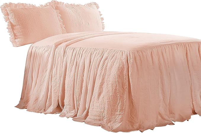 Lush Decor Ruffle Skirt Bedspread Set - Image 7