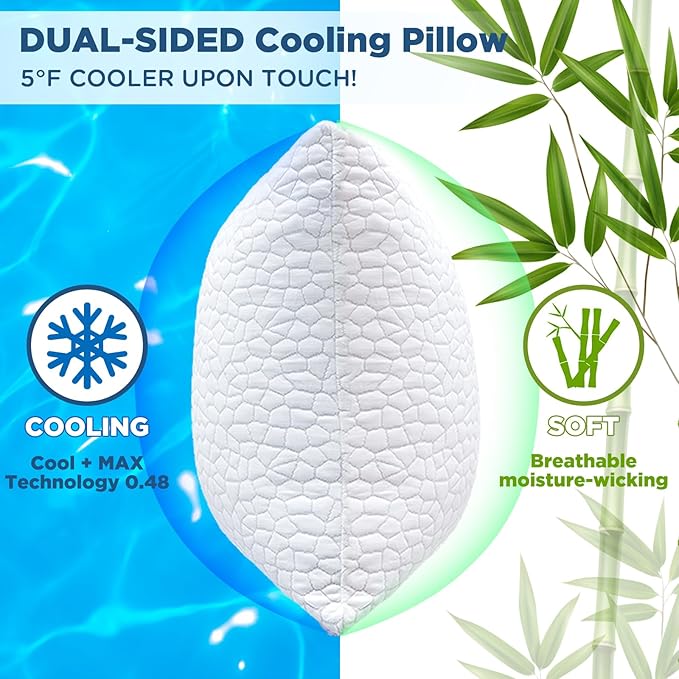 Side Sleeper Pillow for Neck and Shoulder Pain Relief, Cervical Neck Support - Image 3