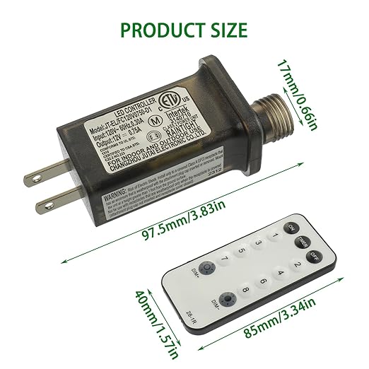 SIGANDG 12V 9W 8 Mode LED Controller - Image 2