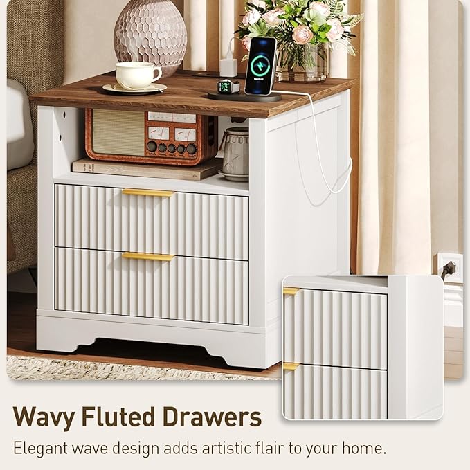 Farmhouse Fluted End Table - Image 6
