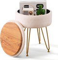 Cpintltr Footrest Footstools Round Velvet Ottoman by CpintltrFruniture