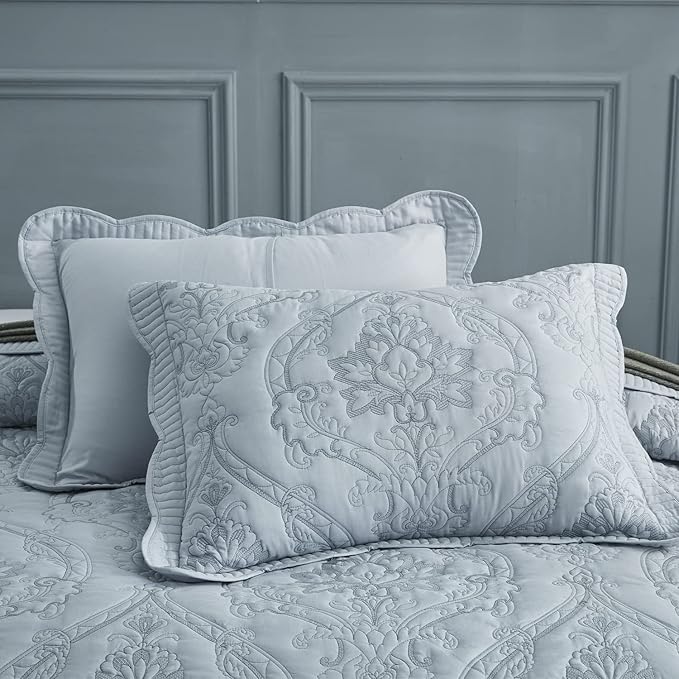 CHIXIN Microfiber Standard Pillow Shams Set of 2 - Image 2