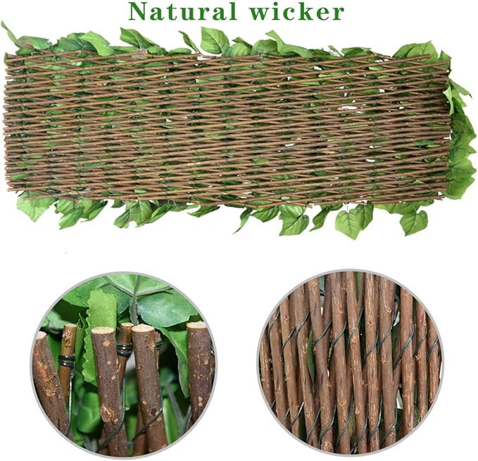 BYBAG Expandable Faux Ivy Fence Privacy Screen - Image 3