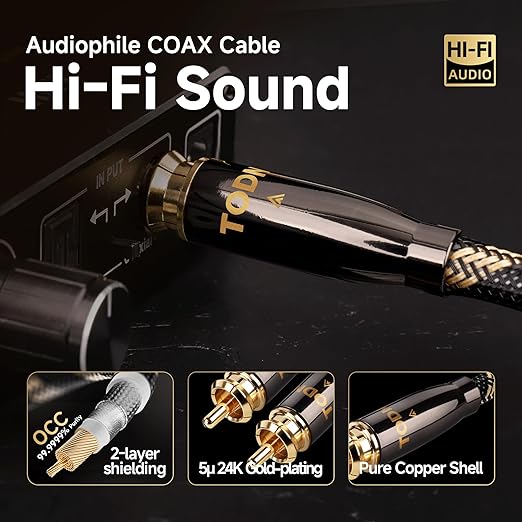 TODN Hi-end Digital Coaxial Cable - Image 7