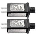 4.5V 0.6A 2PCS Replacement LED Transformer Class 2 Power Supply Adapter Ip44 by Airoads