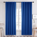 Deconovo Blackout Curtains, Thermal Insulated, W52 x L84 2 Panels, Back Tab by Deconovo