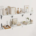 Dreamland Deep Floating Shelves, Wide Display Shelf Wall Mounted by Dreamland