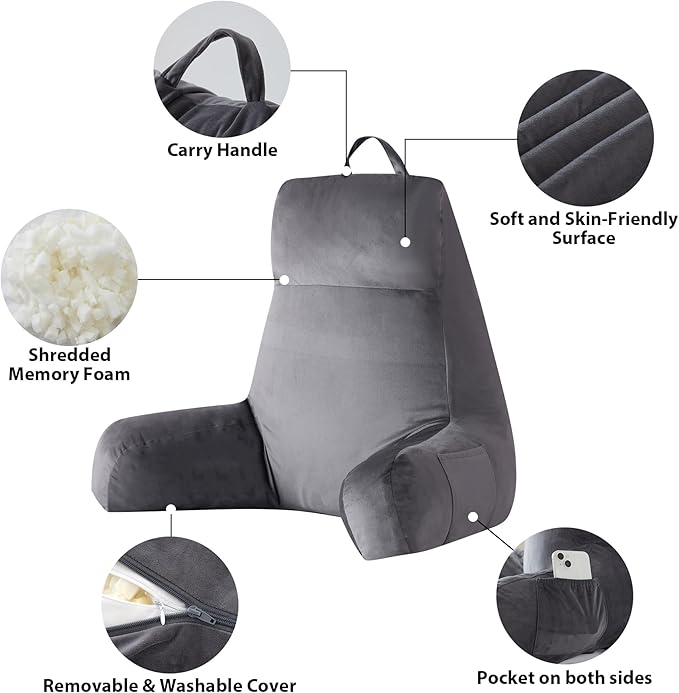 IPYNBAP Reading Pillow with Arms - Image 6