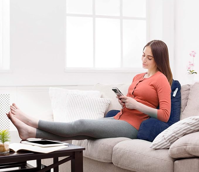 Nestl Reading Pillow with Shredded Memory Foam, Designed - Image 7