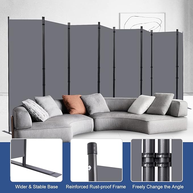 Room Divider Folding Privacy Screens - Image 3