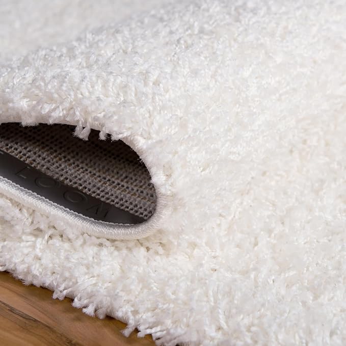 Unique Loom Solid Shag Collection Area Rug - Image 6