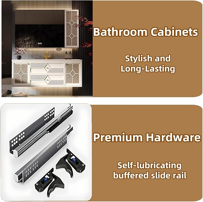 36IN Luxury Floating Bathroom Vanity - Image 4