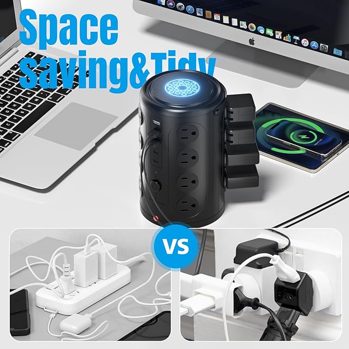 Surge Protector Power Strip - Image 5