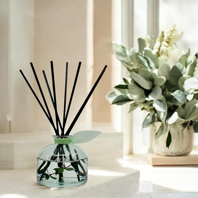 LOVSPA Reed Diffuser Set, Unwind Eucalyptus & Mint Scented Oil Diffuser - Image 2