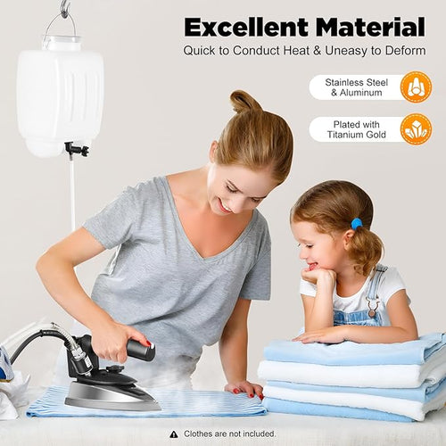 1200W Industrial Electric Steam Iron, Professional Steam Iron - Image 2