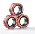 Halloween Magnetic Rings for Adults and Kids, Fidget Spinner Rings Toys for by FINGERROCK