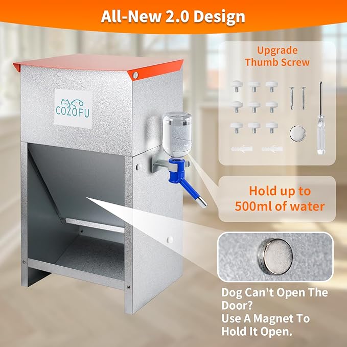 Automatic Gravity-Fed Dog Feeder - Image 4