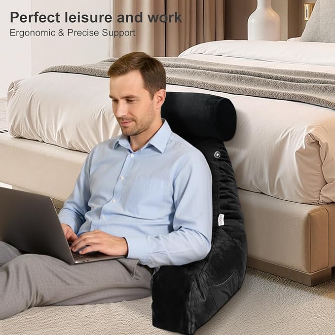 mittaGonG Reading Pillow for Sitting in Bed Adult - Image 3