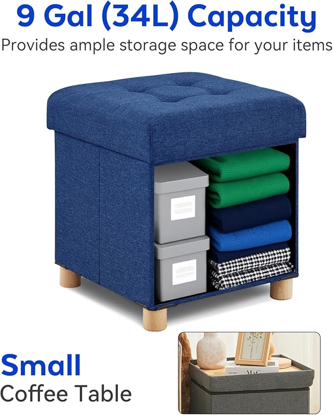 BRIAN & DANY Small Ottoman - Image 4