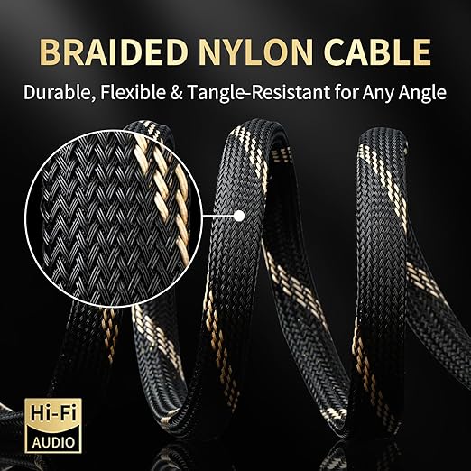 9 AWG 2Pack Audiophile Speaker Cable – Speaker Wire - Image 4