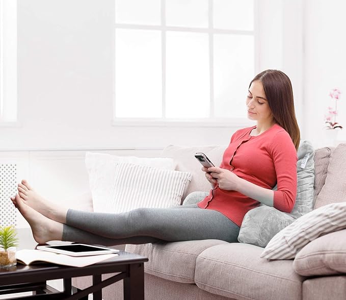 Nestl Reading Pillow with Shredded Memory Foam, Designed - Image 7