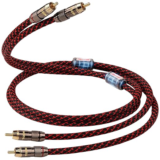 TODN Audiophile RCA to RCA Audio Cable by TODNAudio