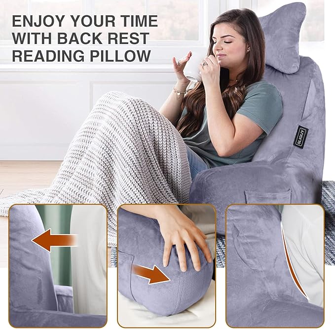SLIGUY Reading Pillow-Bed Rest Pillow - Image 6