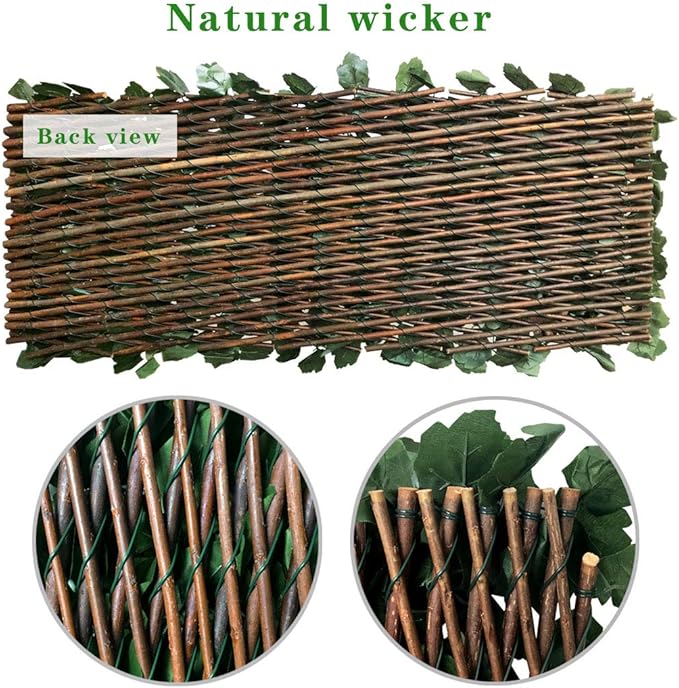 BYBAG Expandable Faux Ivy Fence Privacy Screen - Image 4