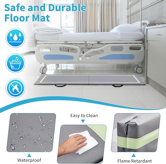 Winado Fall Mat for Elderly, Home or Hospital Care - Image 3