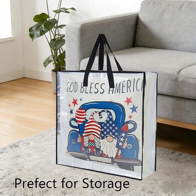 5-Pack Clear Heavy Duty Moving Bags and Storage Bags, 25 Gallon Large Moving - Image 5