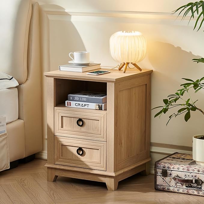 18" Farmhouse Night Stands Set of 2 - Image 4