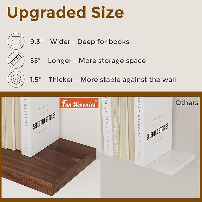 Fun Memories 55 Inch Floating Shelves - Image 5
